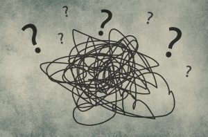 stress confusion brain doodle