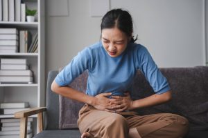 woman with IBS